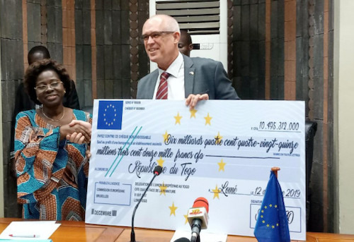 Illustration complémentaire — Le TOGO Reçois un appui de 20 millions d'euros